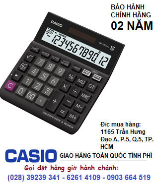 Casio WJ-120D PLUS; Máy tính tiền Casio WJ-120D PLUS loại 12 số Digits có CHECK 100Steps | HẾT HÀNG